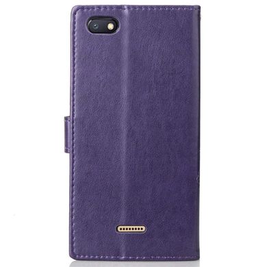 Чехол Clover для Xiaomi Redmi 6A книжка кожа PU Фиолетовый