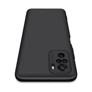 Чехол GKK 360 для Xiaomi Redmi Note 10 / Note 10S бампер противоударный Black