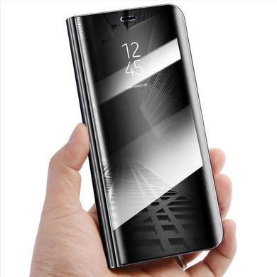 Чехол Mirror для Samsung Galaxy J7 2016 J710 книжка зеркальный Clear View Black