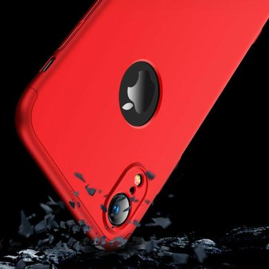 Чехол GKK 360 для Iphone XR Бампер оригинальный с вырезом Red