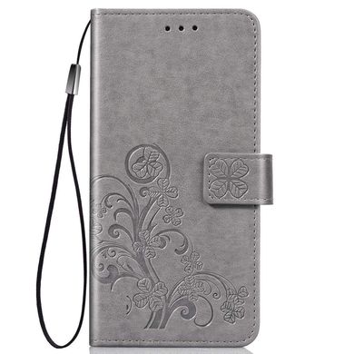 Чехол Clover для Xiaomi Redmi Go книжка кожа PU женский серый
