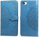 Чехол Vintage для Iphone 6 Plus / 6s Plus книжка кожа PU голубой
