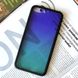 Чехол Amber-Glass для Iphone 7 Plus / 8 Plus бампер накладка градиент Aquamarine