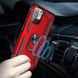 Чехол Shield для Xiaomi Redmi Note 10 5G Бампер противоударный Red