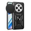 Чехол Hide Shield для Xiaomi Poco C75 бампер противоударный с подставкой кольцом Black