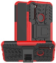 Чехол Armor для Xiaomi Redmi Note 8T бампер противоударный Red