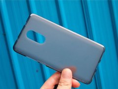 Чехол TPU для Xiaomi Redmi Note 4 / Note 4 Pro (Mediatek) бампер оригинальный серый
