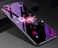 Чехол Glass-case для Iphone SE 2022 бампер накладка Space