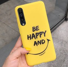 Чохол Style для Samsung Galaxy A50 2019 / A505F силіконовий бампер Жовтий Be Happy