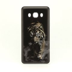 Чехол Print для Samsung J7 2016 J710 J710H силиконовый бампер Black Tiger