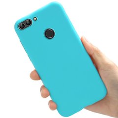Чехол Style для Huawei P Smart 2018 / FIG-LX1 Бампер силиконовый Голубой