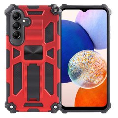 Чехол Shockproof Shield для Samsung Galaxy A15 / A155 бампер противоударный с подставкой Red