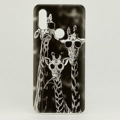 Чехол Print для Xiaomi Redmi 7 силиконовый бампер Giraffes