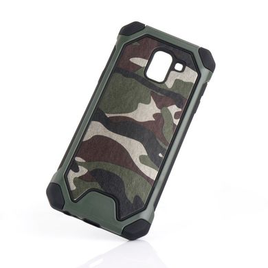 Чехол Military для Samsung J6 Plus 2018 / J610 оригинальный бампер Green