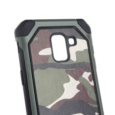 Чохол Military для Samsung J6 Plus 2018 / J610 оригінальний бампер Green