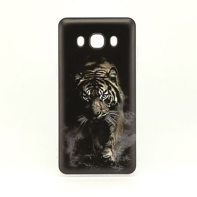 Чохол Print для Samsung J7 2016 J710 J710H силіконовий бампер Black Tiger