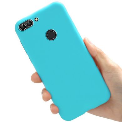 Чехол Style для Huawei P Smart 2018 / FIG-LX1 Бампер силиконовый Голубой