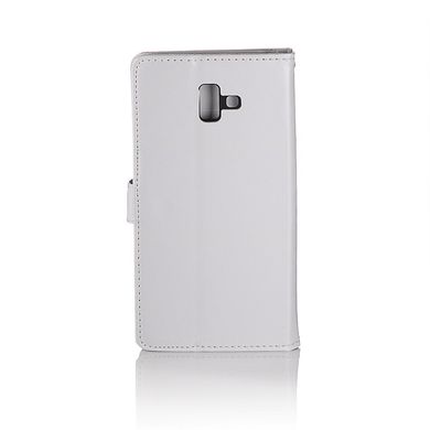 Чехол Idewei для Samsung Galaxy J6 Plus 2018 / J610 / J6 Prime книжка кожа PU белый