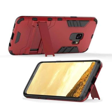 Чехол Iron для Samsung Galaxy S9 / G960 противоударный бампер Броня Red