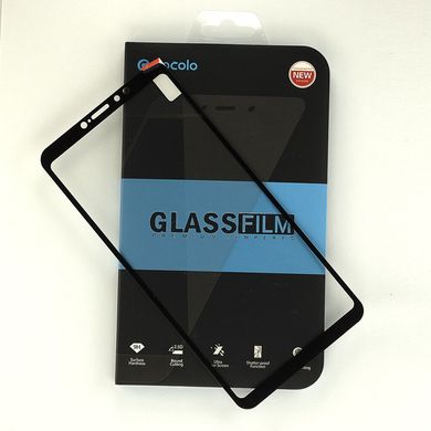 Захисне скло Mocolo 5D Full Glue для Xiaomi Mi Max 3 повноекранне чорне