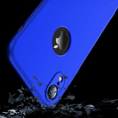 Чохол GKK 360 для Iphone XR Бампер оригінальний з вирізом Blue