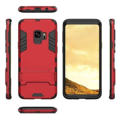 Чохол Iron для Samsung Galaxy S9 / G960 протиударний бампер Броня Red