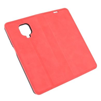 Чехол Taba Retro-Skin для Xiaomi Redmi Note 9 Pro Max книжка кожа PU красный
