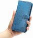 Чехол Vintage для Samsung A10s 2019 / A107F книжка с визитницей кожа PU голубой