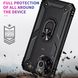 Чехол Shield для Iphone 13 Pro Max бампер противоударный с подставкой Black