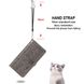 Чехол Embossed Cat and Dog для Xiaomi Redmi 10A книжка кожа PU с визитницей серый