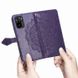 Чехол Vintage для Xiaomi Redmi Note 10 / Note 10s книжка кожа PU с визитницей фиолетовый