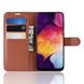 Чехол IETP для Samsung Galaxy A30S / A307 книжка кожа PU коричневый
