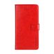Чехол Idewei для OPPO A38 книжка кожа PU с визитницей красный