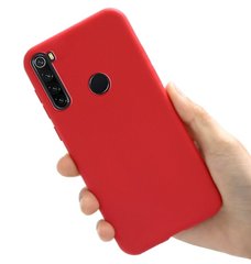 Чехол Style для Xiaomi Redmi Note 8 силиконовый бампер Красный