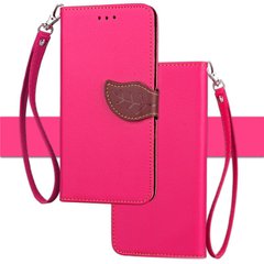 Чехол Leaf для Sony Xperia XA / F3112 / F3111 / F3115 / F3116 / F3113 книжка кожа PU Pink