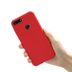 Чохол Style для Huawei Y6 Prime 2018 Бампер силіконовий червоний