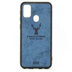 Чехол Deer для Samsung Galaxy M21 / M215 бампер противоударный Синий