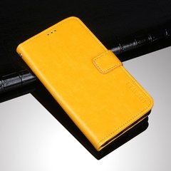 Чохол Idewei для Sony Xperia XA1 Plus / G3412 / G3416 / G3421 / G3423 книжка шкіра PU Жовтий