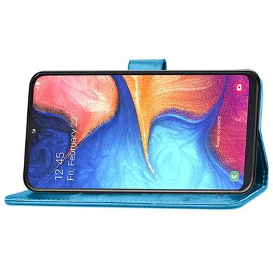 Чехол Clover для Samsung A10s 2019 / A107F книжка кожа PU голубой