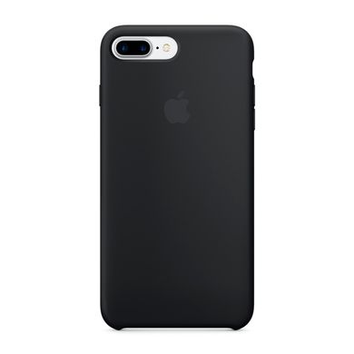 Чехол Silicone Сase для Iphone 7 Plus / Iphone 8 Plus бампер накладка Black