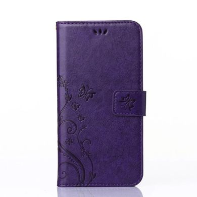 Чехол Butterfly для Samsung Galaxy J5 2016 / J510 книжка женский Фиолетовый