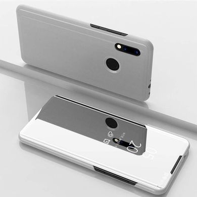 Чехол Mirror для Xiaomi Redmi Note 7 / Redmi Note 7 Pro книжка зеркальная Clear View Silver