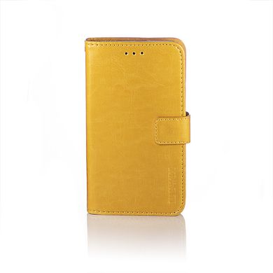 Чохол Idewei для Sony Xperia XA1 Plus / G3412 / G3416 / G3421 / G3423 книжка шкіра PU Жовтий