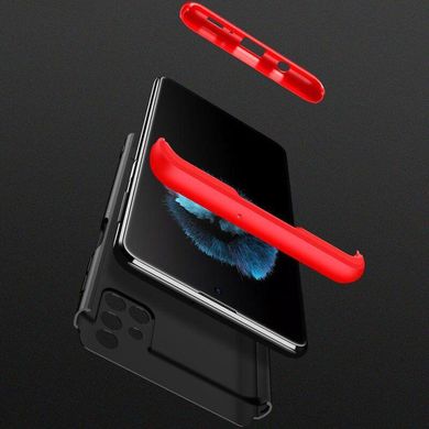 Чехол GKK 360 для Samsung Galaxy M51 / M515 Бампер оригинальный Black-Red