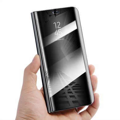 Чехол Mirror для Samsung Galaxy A7 2017 A720 книжка зеркальный Clear View Black
