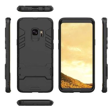 Чохол Iron для Samsung Galaxy S9 / G960 протиударний бампер Броня Black