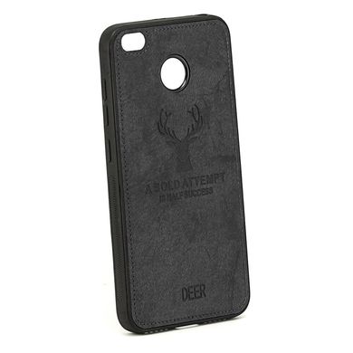 Чехол Deer для Xiaomi Redmi 4X / 4X Pro бампер накладка Black