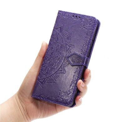 Чехол Vintage для Xiaomi Redmi Note 7 книжка кожа PU фиолетовый