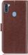 Чехол Clover для Samsung Galaxy A11 / A115 книжка кожа PU коричневый
