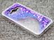 Чехол Glitter для Samsung Galaxy J7 Neo / J701F Бампер Жидкий блеск фиолетовый